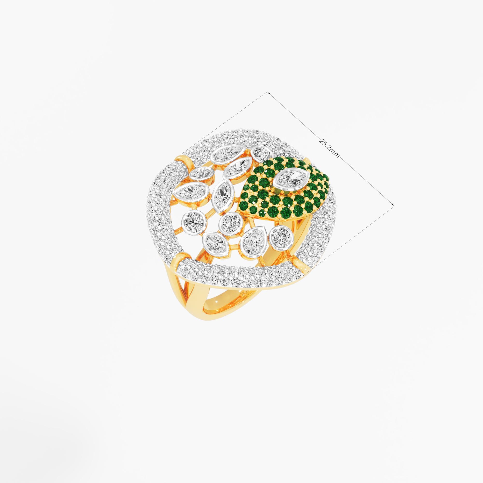 Inez Ear Climbers Diamond Earrings view 5