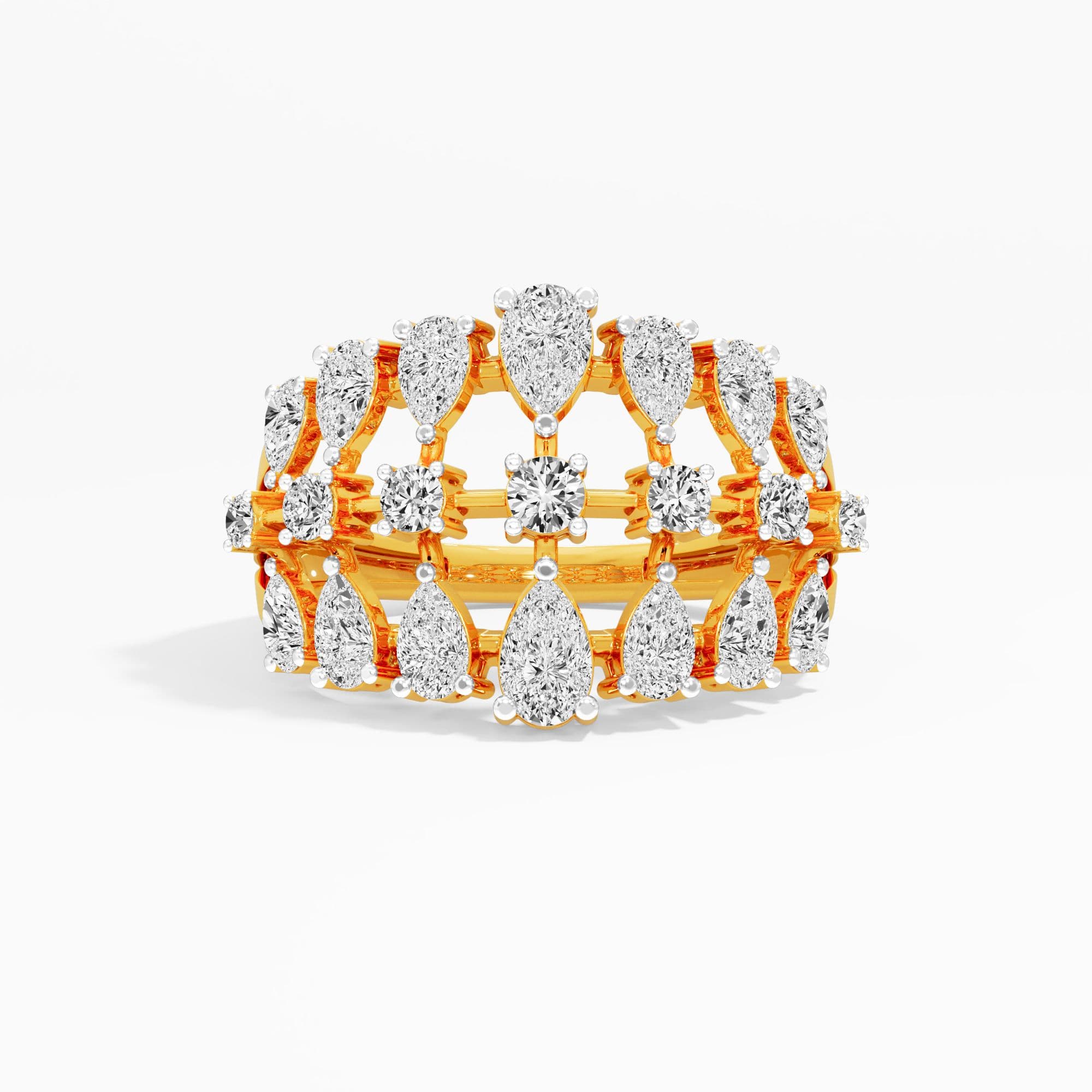 Grand Brilliance Statement Diamond Bracelet